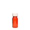 Amber Oval Bottles w/Oral Adapters 1 oz.
