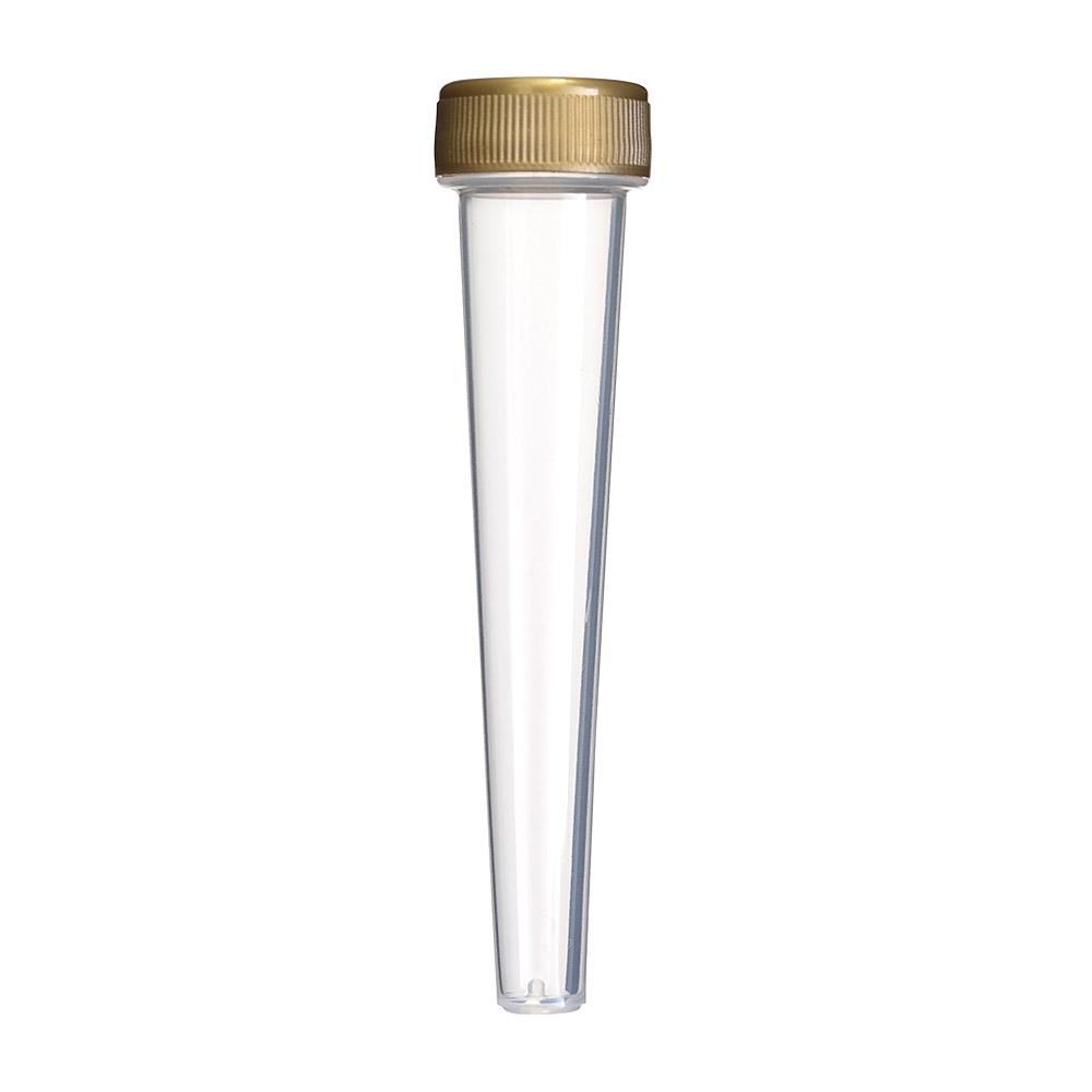 102mm CR Cone Pre-Roll Tube Clear (1000Qty)