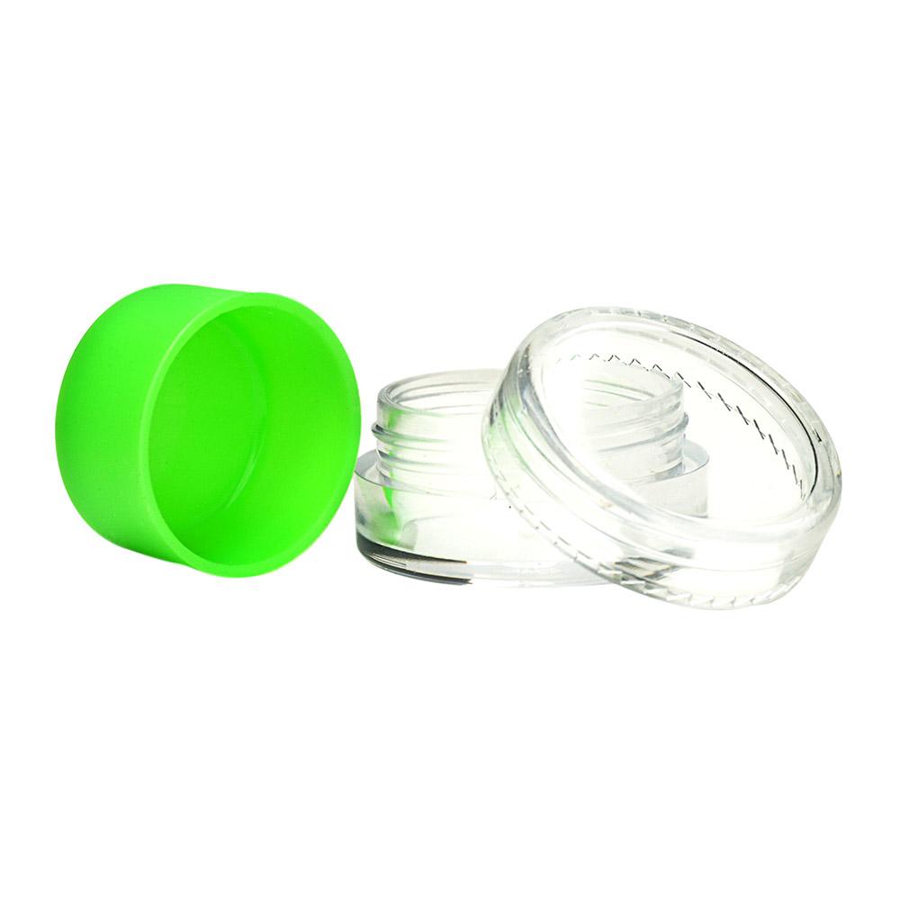Small 5ml Plastic Concentrate Jar with Silicone Inside DAB Wax Container -  China DAB Wax Container and Silicone DAB Container price