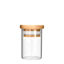 Wooden Lid Glass Jar 2oz - 200 Count