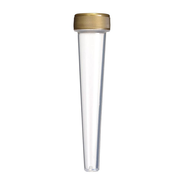 Screw Top Conical Joint Tube - Clear - 98mm - 1,000 Count 