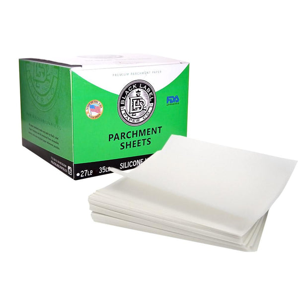 4 x 4 Parchment Paper Sheets - Silicone Coated - 1,000 Count