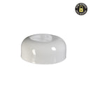 Arched Glossy White Child Resistant Cap 53 MM - 120 Count
