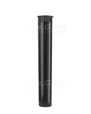 Child Resistant | King Size Pop Top Opaque Plastic Pre-Roll Tubes | 116mm - Black - 1000 Count