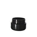 Black Plastic Child Resistant Jar Symmetric Jar 2 oz - 600 Count JAR ONLY
