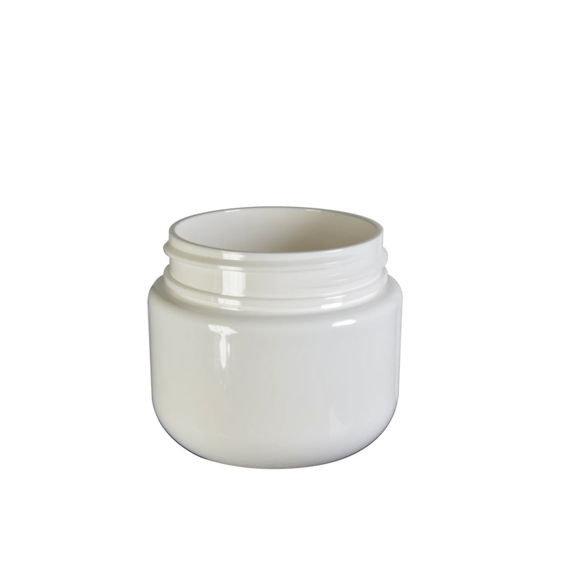 White Plastic Child Resistant Jar 30 Dram - 600 Count JAR ONLY