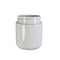 White Plastic Child Resistant Jar 40 Dram - 600 Count JAR ONLY