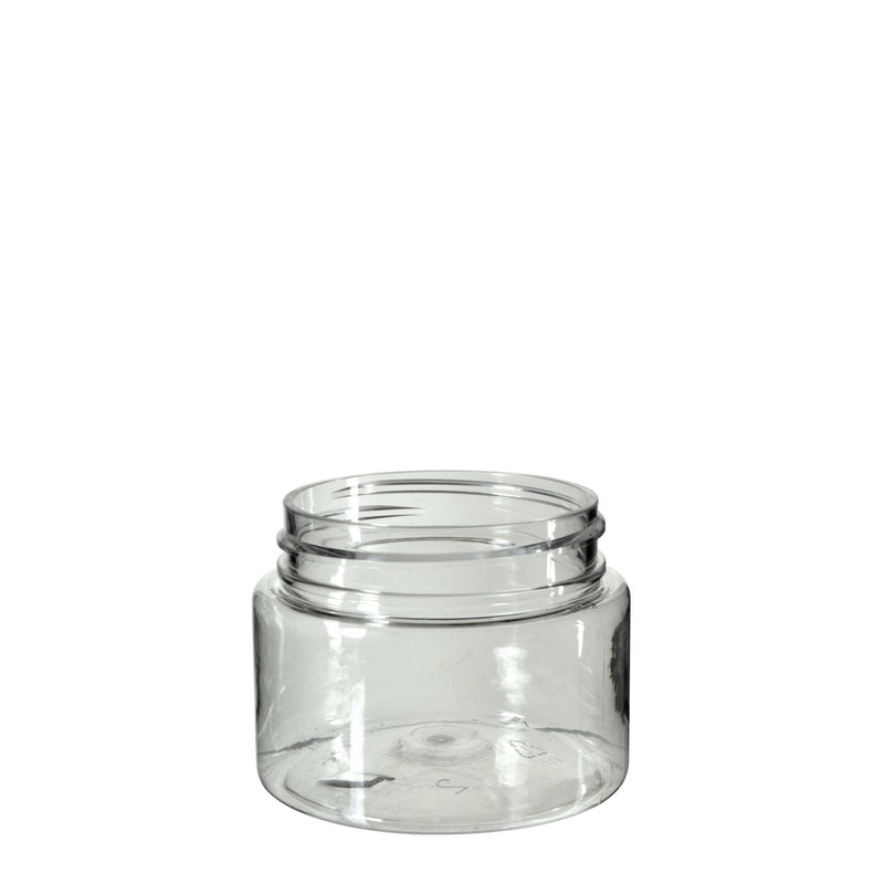 Clear Plastic Symmetric Child Resistant Jar 20 Dram - 600 Count