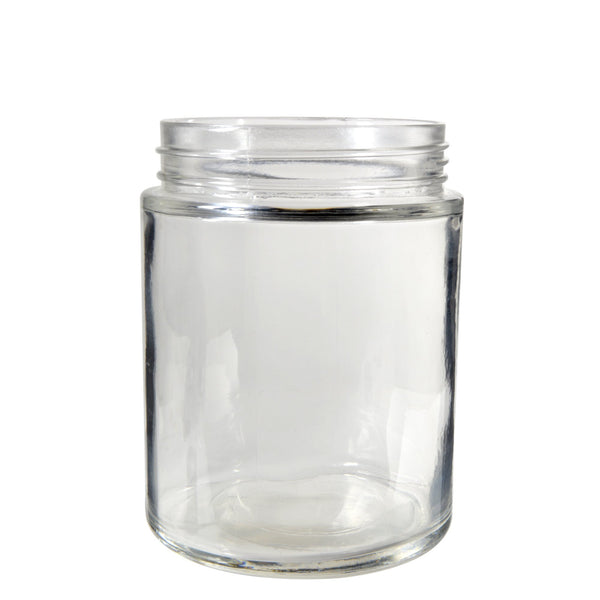 18oz Clear Glass Jars - 48 Count