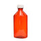 Amber Oval Bottles w/Oral Adapters 12 oz.