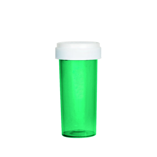 Green Reversible Cap Vial 30 Dram