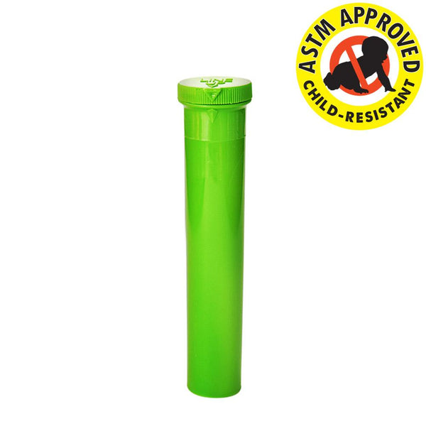 Green Child Resistant Joint Tubes - 94mm - 750 Count
