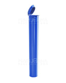 Child Resistant | King Size Pop Top Pre-Roll Tubes | 116mm - Opaque Blue Plastic - 1000 Count | Dispensary Supply | Marijuana Packaging