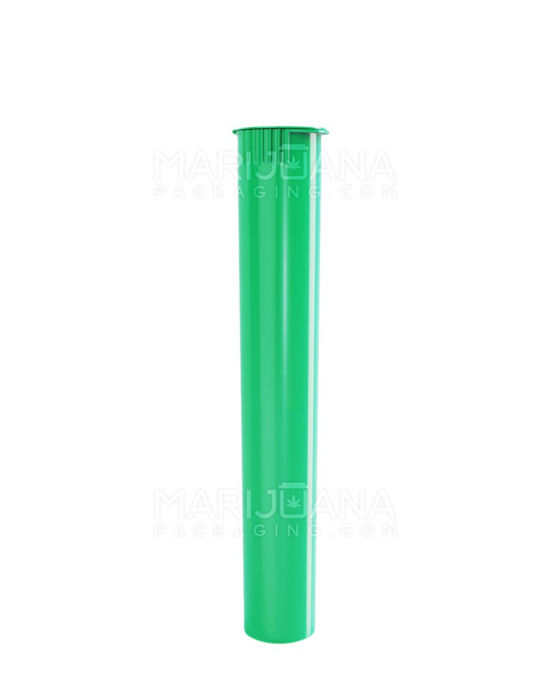 Child Resistant | King Size Pop Top Pre-Roll Tubes | 116mm - Opaque Green Plastic - 1000 Count | Dispensary Supply | Marijuana Packaging