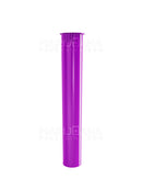 Child Resistant | King Size Pop Top Pre-Roll Tubes | 116mm - Opaque Purple Plastic - 1000 Count | Dispensary Supply | Marijuana Packaging