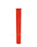 Child Resistant | King Size Pop Top Pre-Roll Tubes | 116mm - Opaque Red Plastic - 1000 Count | Dispensary Supply | Marijuana Packaging