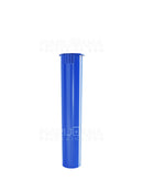 Child Resistant | Pop Top Pre-Roll Tubes | 95mm - Opaque Blue Plastic - 1000 Count | Dispensary Supply | Marijuana Packaging