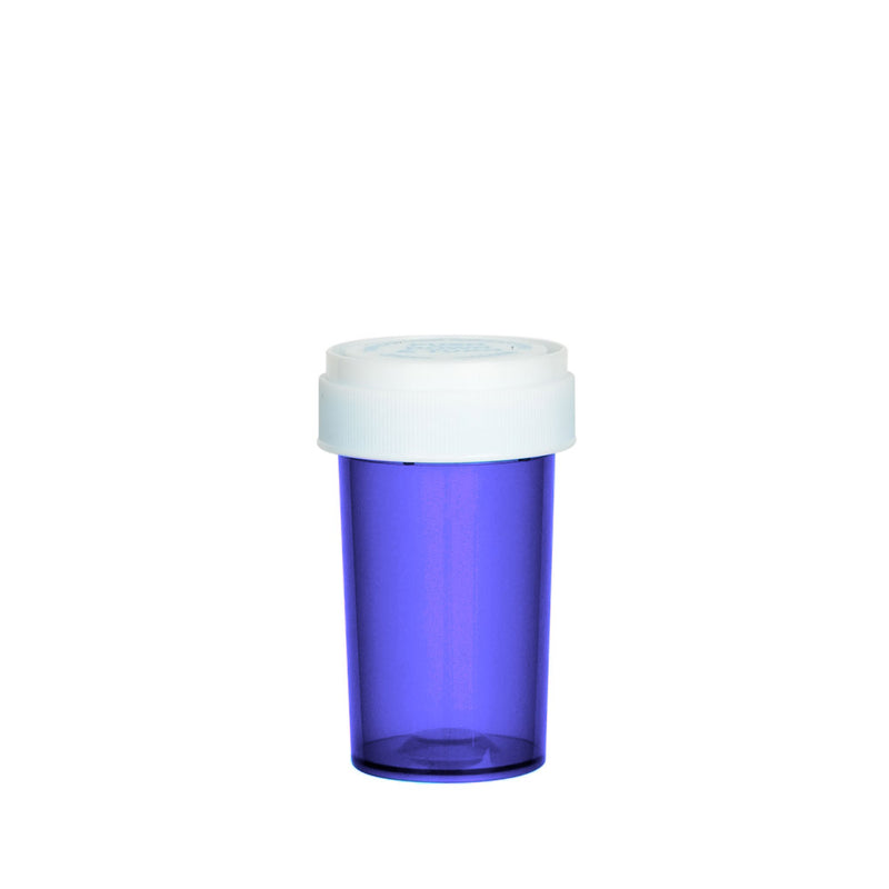 Purple Reversible Cap Vial 20 Dram