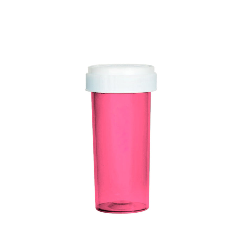 Pink Reversible Cap Vial 30 Dram